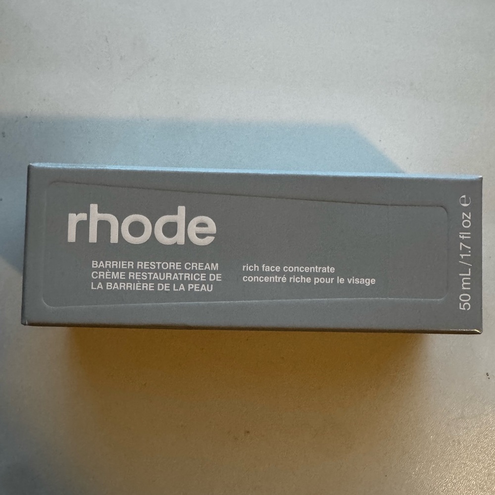 New Unopened Rhode Barrier Restore Cream
